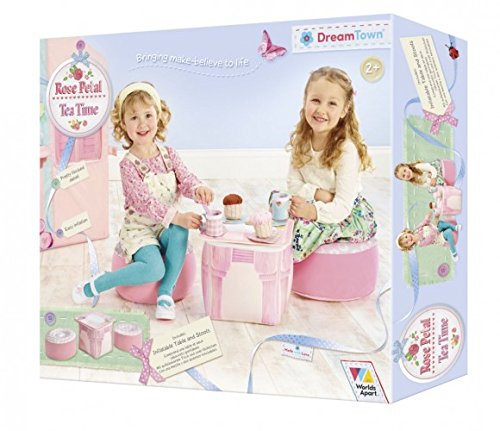 Rose Petal Tea Time Playset by Dream Town