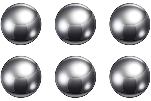 QUARKZMAN 6uds Precisión Bolas 20mm Diámetro 304 Inoxidable Acero para Rodamientos