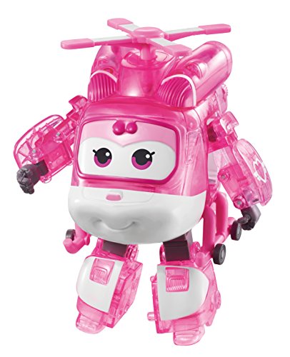 Auldeytoys EU720410D Super Wings Dizzy X-Ray Spielzeugfigur Transformer Medium, Rosa