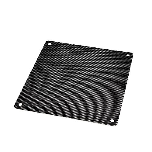 INIBUD 10 tlg 120x120mm PVC PC Kühler Lüfter Staub Filter Fan Staubdicht Case Cover Computer Mesh 12cm * 12cm - 2