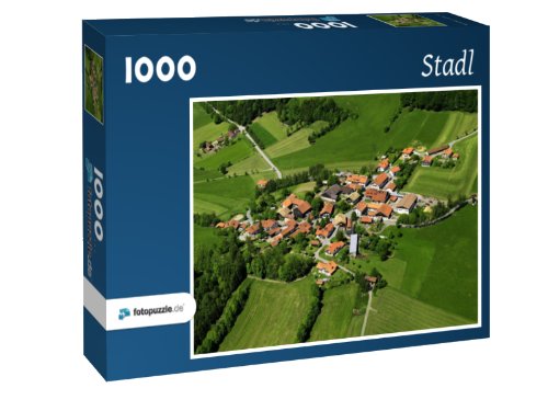 Preisvergleich Produktbild Stadl - Puzzle 1000 Teile mit Bild von oben