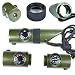 Produktbild HCFKJ 7 in 1 Feld Survival Whistle Compass Thermometer Taschenlampe Lupe