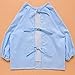 Lovely Smocks Baby Feeding Clothes Baby Bibs Happy Face ,Blue