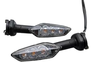 Xerial Rear Turn Signal Indicator LED Lights For Kawasaki ER6F Z1000SX ZX25R ZX6R ZX10R Ninja 250 300 400 650 H2 SX Motorcycle Blinker 1 Pair