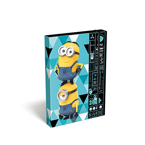 Preisvergleich Produktbild Minions Gadget Heftbox Sammelmappe Sammelbox Heftmappe Ablagebox DIN A4