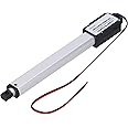 DC 12V Stroke Linear Actuator, 100mm High Speed Mini Linear Actuator Electric Motion Actuators for Electric Recliner Lift Massage Bed Sofa, Internal Limit Switch, Low Noise (Stroke 100mm-15mm/s-50N)