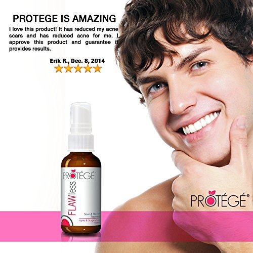 Narbengel – FLAWless – Natürliche Schadenbehebungskur + Für Narben und Wulstnarben (Keloide) + Aknenarben + Operationsnarben + Reduziert Rötungen & Kupferrosen (Rosazea) & Besenreiser + konzentrierte Formel (30ml) - 5