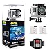 Produktbild EECOO Action Cam 4K WiFi Kamera Unterwasser Kamera Ultra HD 16MP Sport Kamera 30M Wasserdicht Helmkamera 170° Ultra-Weitwinkel, mit 2 Wiederaufladbare Akkus und Montage Zubehör Kit