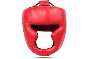 JSNKJLMN Boxen Kopfbedeckung für Kinder Erwachsene, Kinder Boxen Kopfschutz, Boxen Kopfschutz, Vollgesichtsschutz, Helm Kopfschutz, Schutzausrüstung