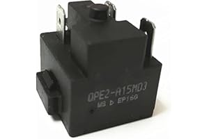 HUAYUWA Relé QPE2-A15MD3 del arrancador del refrigerador del Pin del relé del arrancador del PTC 3 para el compresor del refrigerador