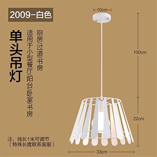 SQIAO Modern LED Pendant Lights Restaurant chandeliers restaurant lights white single-head study bar podium lamps