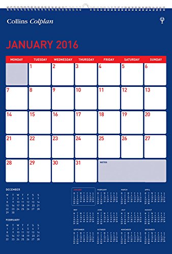Download Collins 420 x 297 mm A3 Colplan Month To View 2016 Full View Calendar Download Collins 420 x 297 mm A3 Colplan Month To View 2016 Full View Calendar