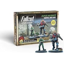 Modiphius Entertainment – Fallout Wasteland Warfare: Super Mutants Marcus Y Lily – Miniaturas De Resina Sin Pintar, 32 Mm, Con Bases Escénicas
