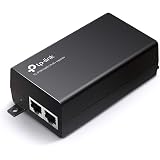 TP-Link 802.3at/af Gigabit PoE Injector | Non-PoE to PoE Adapter | Supplies PoE (15.4W) or PoE+ (30W) | Plug & Play | Desktop