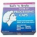 Soft 'N Style 100 Pieces Processing Caps