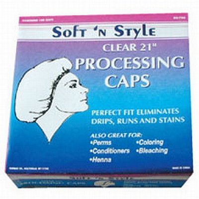 Soft 'N Style 100 Pieces Processing Caps
