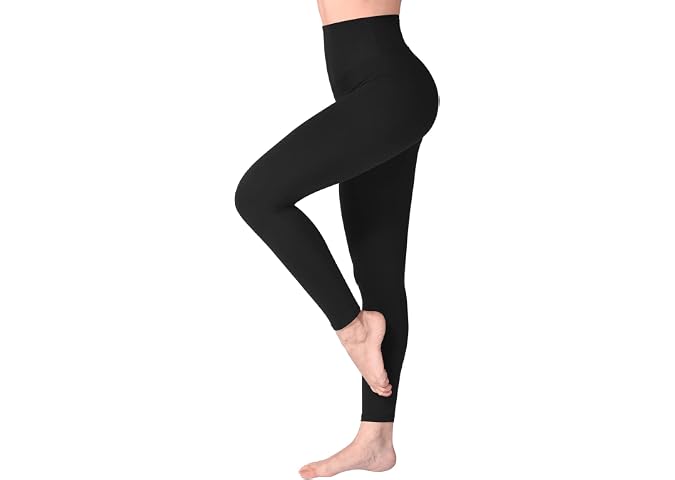 SINOPHANT Women's Leggings, High Waist, Opaque, Black, for Gym, Yoga, Sports, Pack of 3 | Blickdicht Bauchkontrolle…