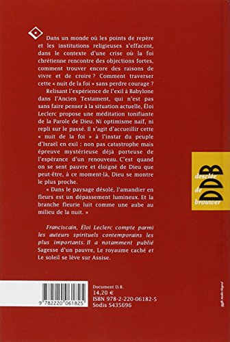 Book's Cover of Le Peuple de Dieu Dans la Nuit (Ned)