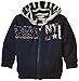 3 Pommes Baby-Boys Legendary Cargo Striped Hoodie, Navy Blue, 12-18 Months (Manufacturer Size:18 Months)
