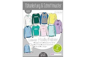 STOFFE WERNING Schnittmuster kibadoo Kinder Mix&Match Sweater/Hoodie Papierschnittmuster