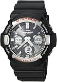 Casio Men's 'G Shock' Quartz Resin Casual Watch, Color:Black (Model: GAS-100-1ACR )