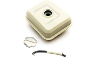 Petrolscooter Non OEM Petrol Fuel Tank + Cap + Fuel Pipe White Compatible/Replacement For 160cc Engine Pressure Washer