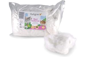NAPZ VADIGRAN Ouate Blanc pour lit Hamster 100gr