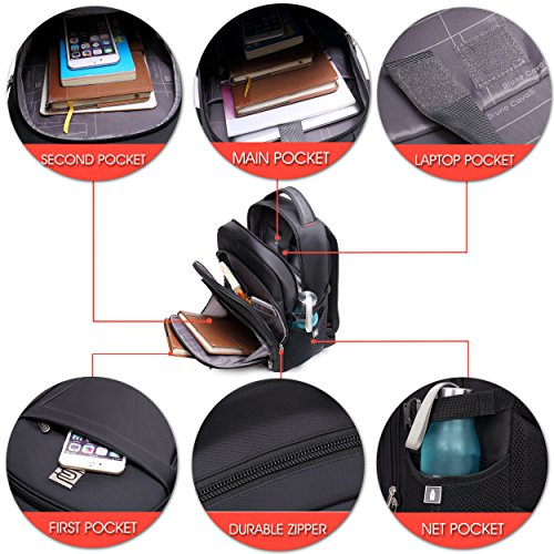Notebook Laptop Business Rucksack 15″ 15,4″ 15,6″ 16“ Tasche Case BackPack Laptoptasche Laptopschutz - 3