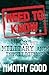 A Need to Know: UFOs, the Military and Intelligence (English Edition) by Timothy Good