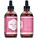 Leven Rose Virgin Argan Oil - Cold Pressed, 100% Organic for Hair, Skin, Face & Nails - Best Moroccan Anti-aging, Anti-wrinkle, Soaks in Quickly - Prevents Frizz & Increases Natural Hair Shine & Silkiness - Helps with Eczema, Acne, Dry Patches - Great As Natural Beard Oil and Conditioner - Moisturizer for Dry Skin & Cuticles - 100% Pure Oil