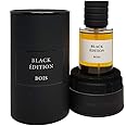 Parfum Collection Privée, Bois De BLACK EDITION, Bois N1 d'Argent INTENSE Homme/Femme, Parfum 50ml Pour Cadeau, Parfum de Mar