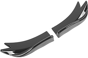 BANAPO Diffusore paraurti posteriore, spoiler paraurti posteriore brillante universale per modifica auto per protezione auto