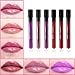 JACKY 6 PCS Lip Gloss Lipstick Matte Velvet Waterproof Super Long Lasting Not Fade