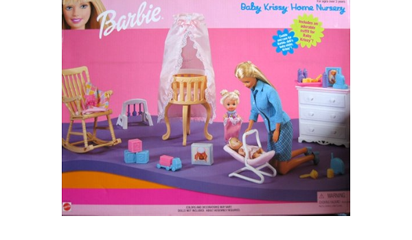 barbie take care of baby krissy game