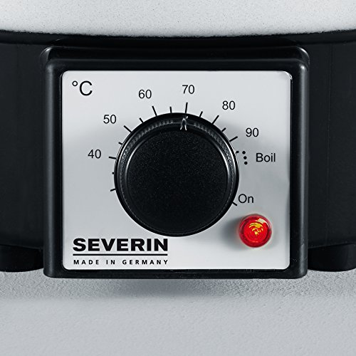 Severin EA 3658 Party-Kochautomat mit Auslaufhahn, 9 Liter, weiß-schwarz - 3