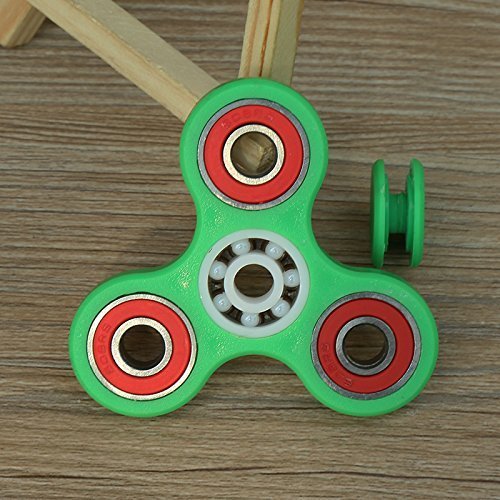 Sunnytech 1PC Tri-Spinner Fidget Toy Ceramic Bearing EDC Exquisite Hand Spinner DIY Puzzels for Anxiety Boredom HS01A-7 Green Sunnytech 1PC Tri-Spinner Fidget Toy Ceramic Bearing EDC Exquisite Hand Spinner DIY Puzzels for Anxiety Boredom HS01A-7 Green