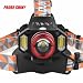 Produktbild 12shage 5000LM 1x XM-L T6 LED + 2xCOB Wiederaufladbare 18650 Scheinwerfer Scheinwerfer Taschenlampe