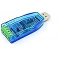 PARUHT USB to RS485 Serial Adapter, CH340/341, 5 Pin RS-485 Converter Module Board, Blue PTUR485340