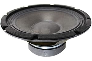 Skytec SP800 Haut-Parleur 8 Pouces (20 cm) - 200 Watts Max, Suspension Dure, Bobine résistante à la Chaleur, Aimant ventilé, Idéal pour Enceinte HiFi ou HP de Remplacement