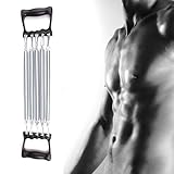 Gym Exercise Chest Pull Expander Fitness Puller 5 Spring for Adults