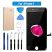 Produktbild FLYLINKTECH LCD Touchscreen Für iPhone 7 Display Ersatz Bildschirm Front Komplettes Glas mit Werkzeuge Für iPhone 7 Schwarz (Für iPhone 7, Schwarz)