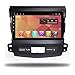 Price comparison product image 9'' Android 8.0 Octa Core Car GPS 2 Din Navigation for Mitsubishi Outlander 2006-2012 Head Unit Car Stereo Audio Player with WiFi Bluetooth Mirror Link Navi (Android8.0 T8 2+32 G for Outlander)