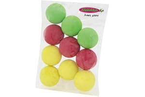 Jamara 460314 zestaw uzupełniający 10 miękkich kulek – odpowiednie do Mc Fizz Fizzy Balls 460312/460313, kolorowe