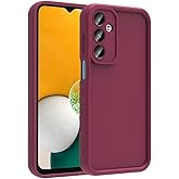 Coverzone Samsung Galaxy A56 ile uyumlu Kılıf Parlak Tek Renkli Y&uuml;zey Dayanıklı Malzeme & Tam Koruma Redolent Kılıf Ergonomik