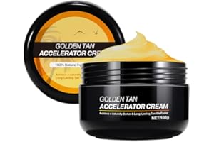 BIEYOC Tanning Accelerator 100g, Tan Enhancers & Accelerators for Sun, Tanning Cream Effective in Sun-Beds & Outdoor Sun