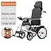 Produktbild NIGHT WALL Elektrorollstühle Power Chair Silver - Lithium-Polymer-Batterie Leichtestes Klappflugzeug und Cruise Ready, grau, 20A