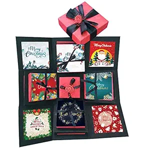 ODDCLICK Merry Christmas DIY Cards for Xmas Wishes Greeting Card