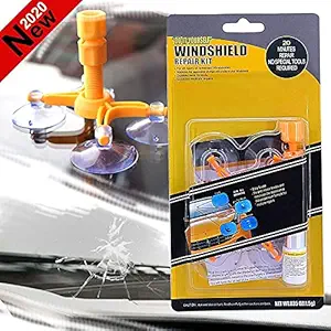 WHOLE MART Windshield Repair Kit Window Glass Repair Tool Car Window Repair kit for Windshield Crack Resolve Finally