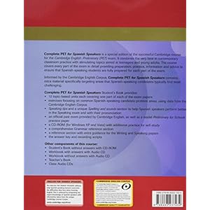 Complete PET for Spanish Speakers Student's Book with Answers with CD-ROM