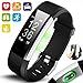 Price comparison product image Aquarius AQ125HR Touch Screen Fitness Activity Tracker Sports HRM Watch Black